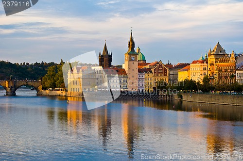 Image of Prague and the Vltava