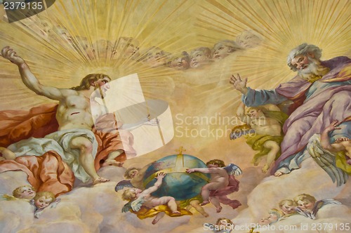 Image of Biblical fresco