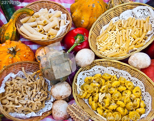 Image of Italian food display