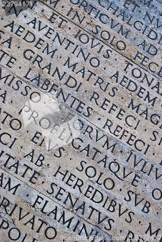 Image of Roman scripture