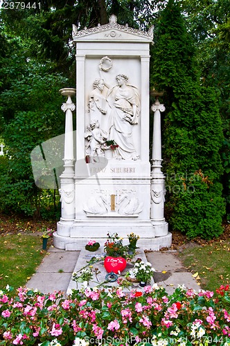 Image of Schubert's grave