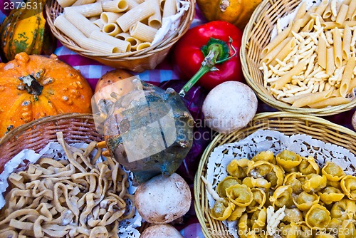 Image of Italian food display