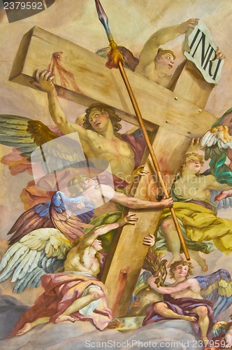 Image of Biblical fresco