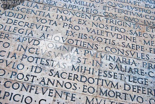 Image of Roman scripture