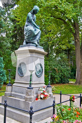Image of Mozart's grave