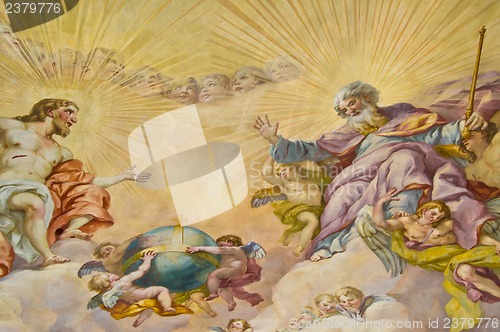 Image of Biblical fresco