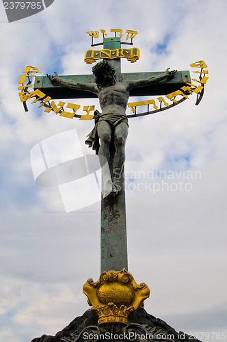 Image of Statue at the Charles bridge