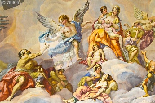 Image of Biblical fresco