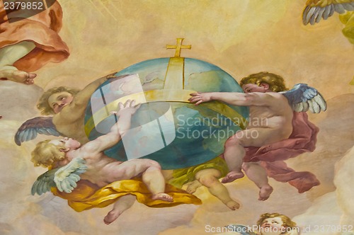 Image of Biblical fresco