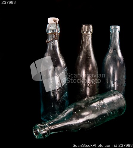 Image of Antique Beer Bottles