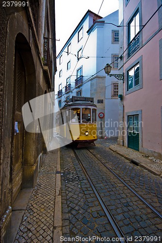 Image of Tram in Lisbon