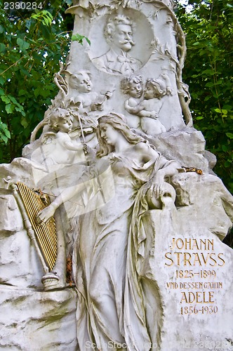 Image of grave of Johann Strauss