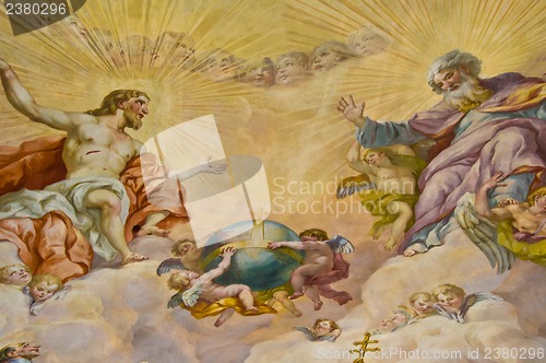 Image of Biblical fresco