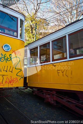 Image of Tram in Lisbon