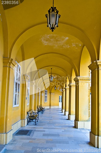 Image of Colonnade in Schoenbrunn