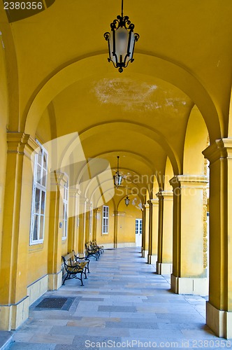 Image of Colonnade in Schoenbrunn