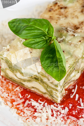 Image of lasagna