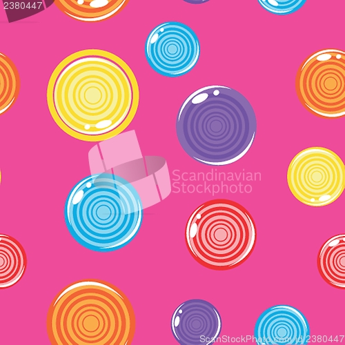 Image of Lollipop candy, isolated against background