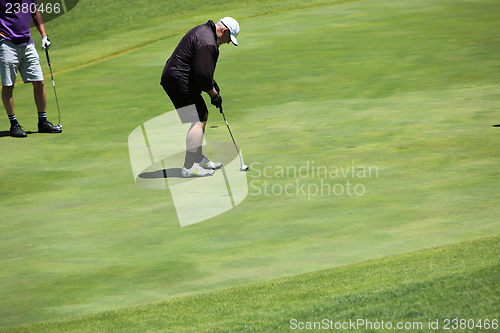 Image of Golfer on the golf course