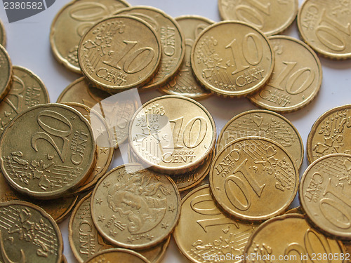 Image of Euro coins