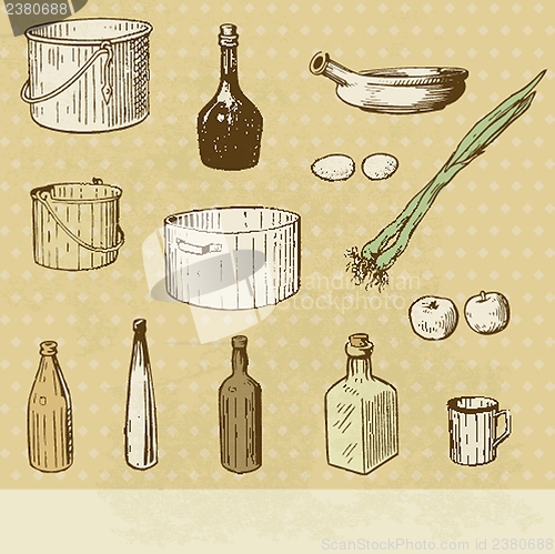 Image of kitchen tools