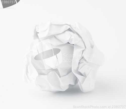 Image of Crumpled paper ball