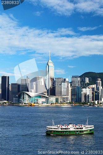 Image of Hong Kong victoria harbour