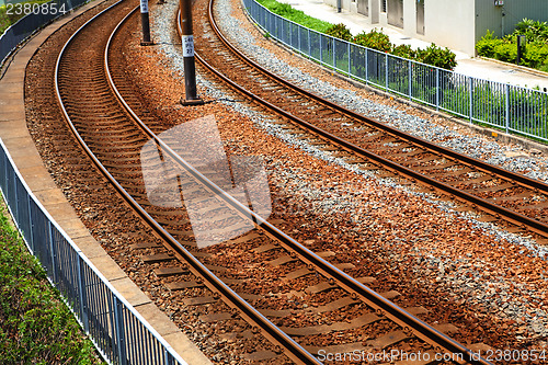 Image of Line of railway
