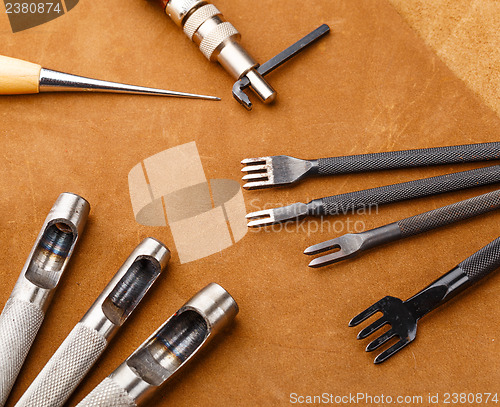 Image of Leather craft equipment