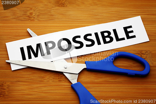 Image of Impossible becomes possible