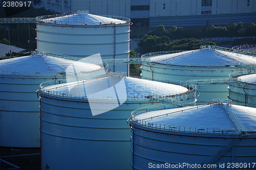 Image of Oil tank in cargo terminal service centre