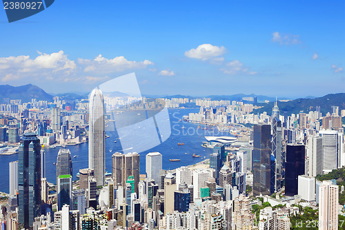 Image of Hong Kong skyline