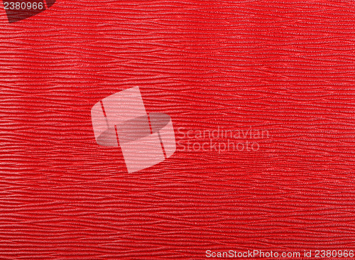 Image of Striped leather texture in red color