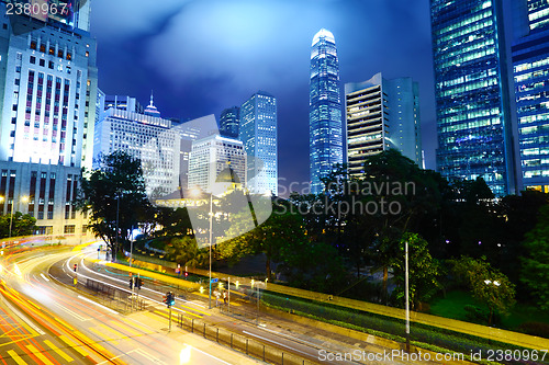 Image of Cityscape at night