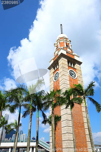 Image of Clock tower in Hong Kong