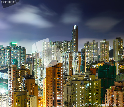 Image of Cityscape at night