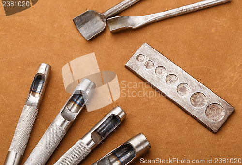 Image of Leather craft tools