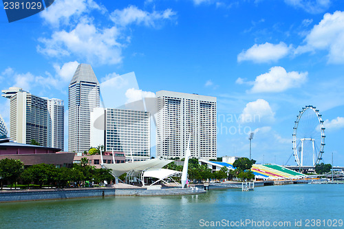 Image of Singapore skyline