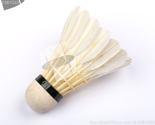 Image of Badminton isolated on a white background