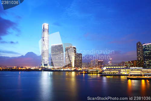 Image of Kowloon downtown in Hong Kong