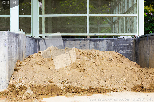 Image of Messy construction site