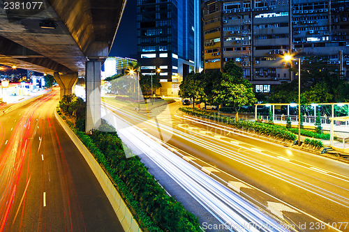 Image of Traffic light on highway