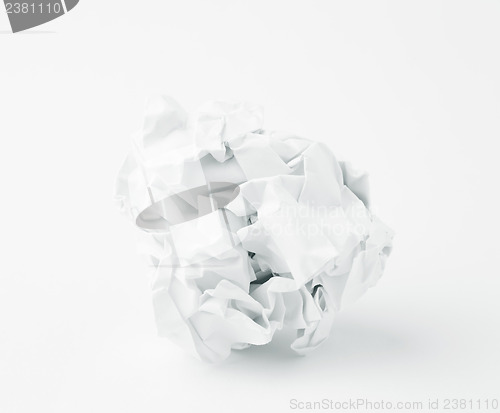 Image of Crumpled paper ball