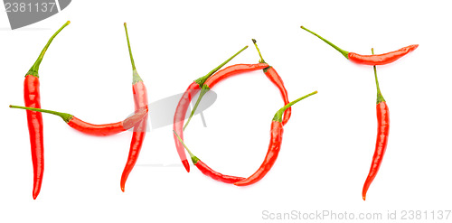 Image of Hot spelt with chilli peppers