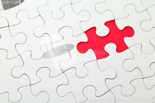 Image of Missing puzzle piece