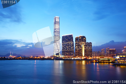 Image of Kowloon downtown in Hong Kong