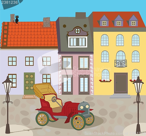 Image of European vintage style building