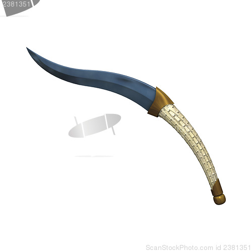 Image of Horn Handled Dagger