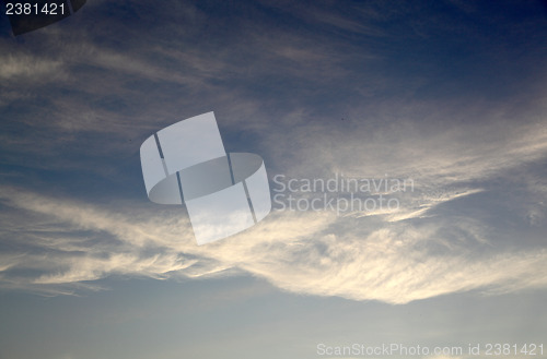 Image of blue sky