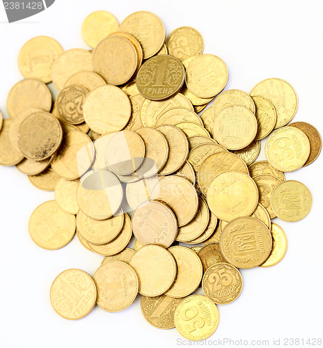 Image of Ukrainian coins 